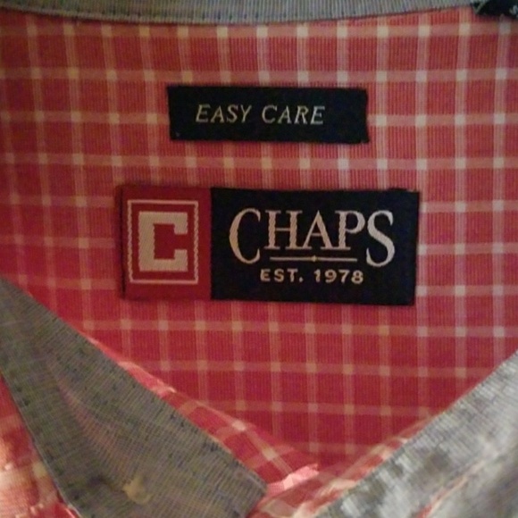 Chaps Button Down Short Sleeves Shirt - Picture 3 of 4